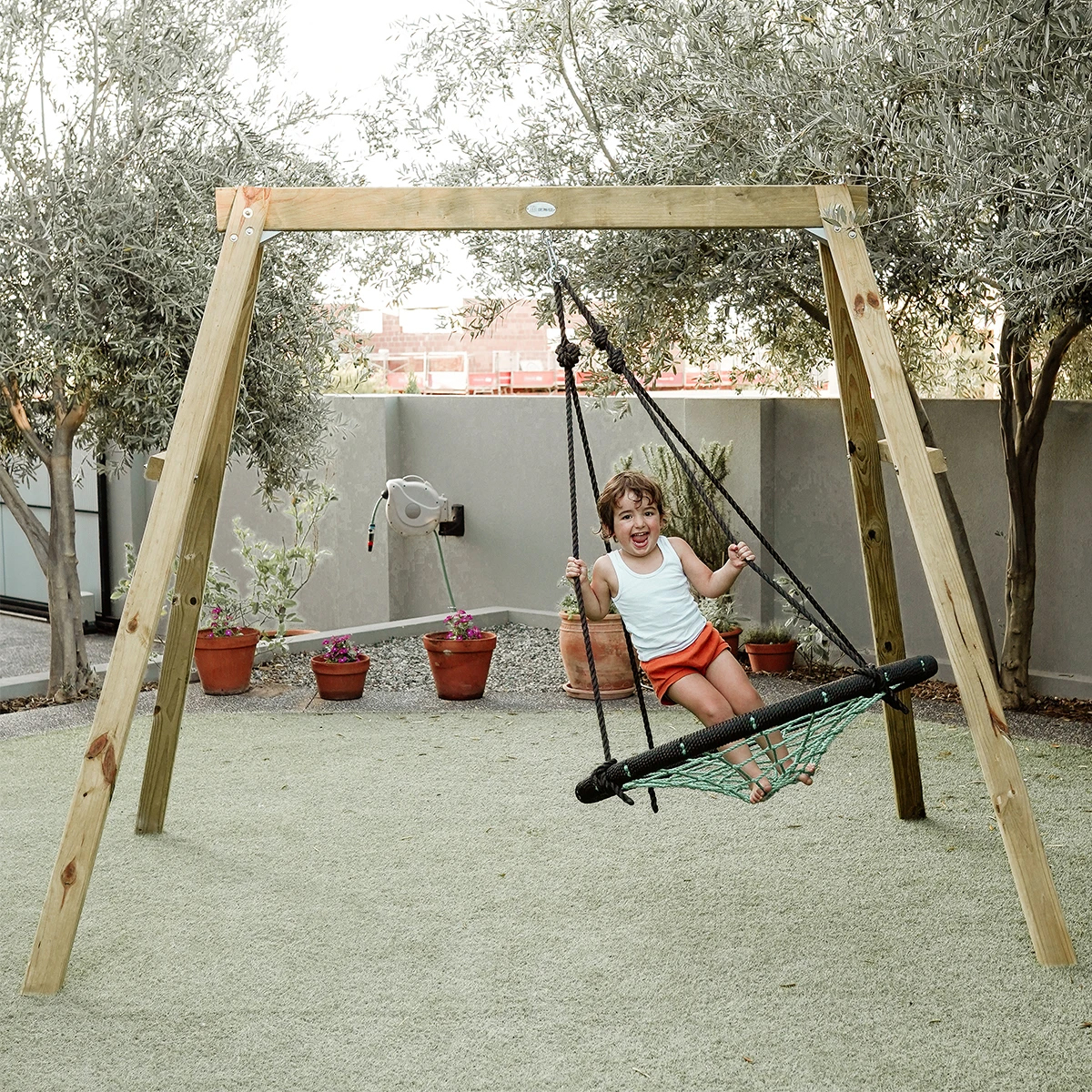 Lifespan Oakley Swing Set with 1.2m Spidey  Swing